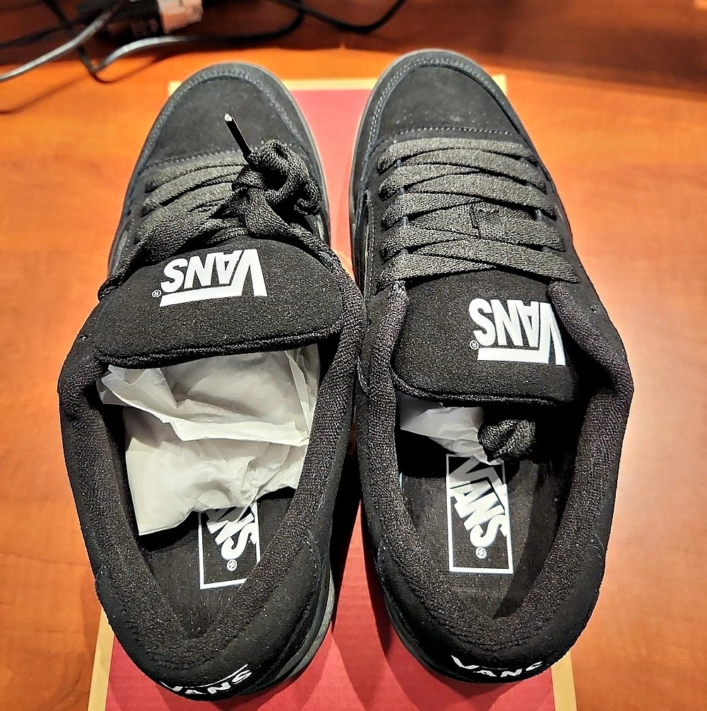 Mens Vans Hylane Triple Black US 11.0 NWT